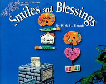 Smiles and Blessings Rick St. Dennis Decorative Painting Patterns Craft Book
