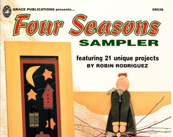 Four Seasons Sampler Decorative Painting Holiday Craft Book