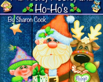 Harvests, Hoots, and Ho-Ho's Sharon Cook Decorative Painting Patterns Craft Book