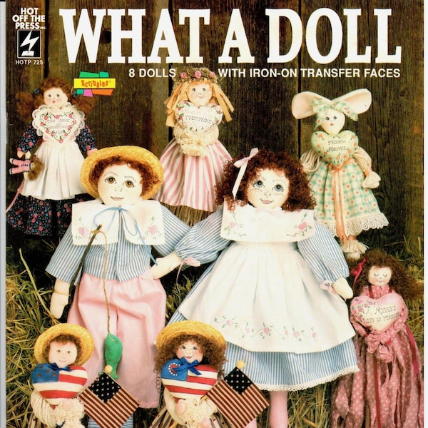 Iron on Doll Face Etsy