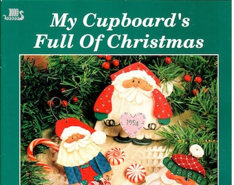 My Cupboard's Full of Christmas Book 2 Decorative Painting Patterns Craft Book Linda Patterson