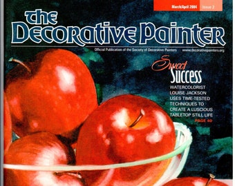 The Decorative Painter Magazine March/April 2004 Issue 2 Decorative Painting Patterns