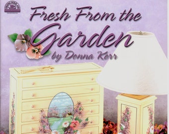 Fresh From the Garden Floral Donna Kerr Decorative Painting Patterns Craft Book