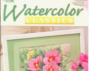 Watercolor Classics for Beginners Painting Patterns Book Gayle Laible