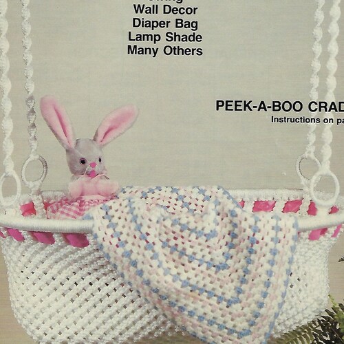 PDF ONLY Macrame A Lullabye Baby Cradle Swing Nursery Etsy