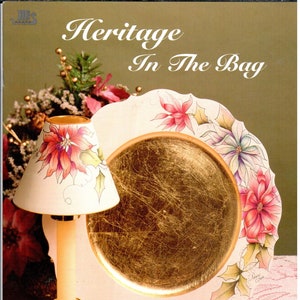 Heritage in the Bag Nancy Wekarchuk Livro de artesanato com padrões de pintura decorativa em acrílico