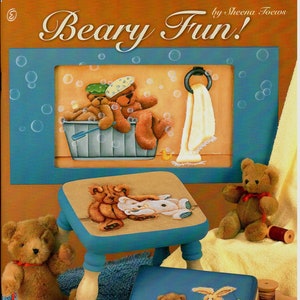Beary Fun! Sheena Toews Acrylic Decorative Painting Patterns Craft Book