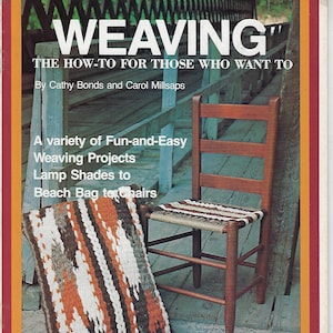 Weaving The How-To For Those Who Want To Craft Book Vintage 1970&#39;s Patterns