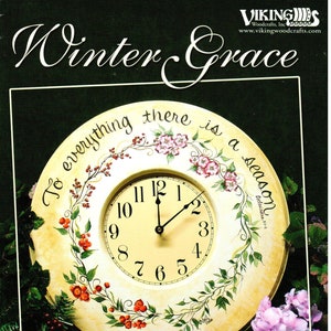 Winter Grace Gail Eads Acrylic Decorative Painting Patterns Craft Book