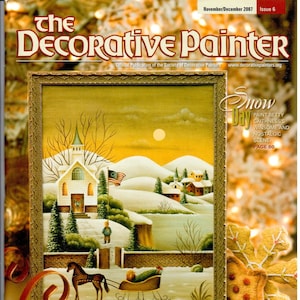 The Decorative Painter Magazine November/December 2007 Issue 6 Decorative Painting Patterns