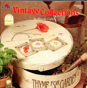 Vintage Collections Rhonda Cable Acrylic Decorative Painting Patterns Craft Book