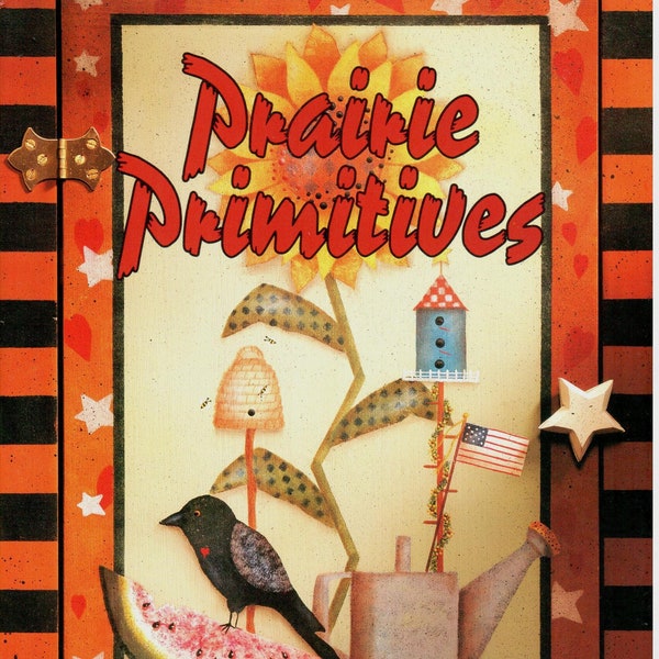 Prairie Primitives Peggy Kahler Decorative Painting Patterns Craft Book