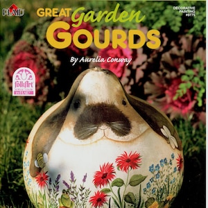 Great Garden Gourds Aurelia Conway Acrylic Decorative Painting Patterns Craft Book