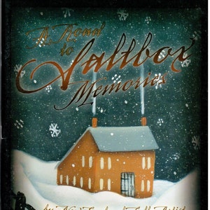 A Road to Saltbox Memories Primitive Folk Art Decorative Painting Patterns Craft Book John Sliney