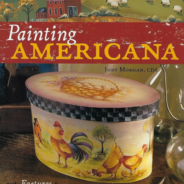 Painting Americana Decorative Painting Patterns Book Judy Morgan