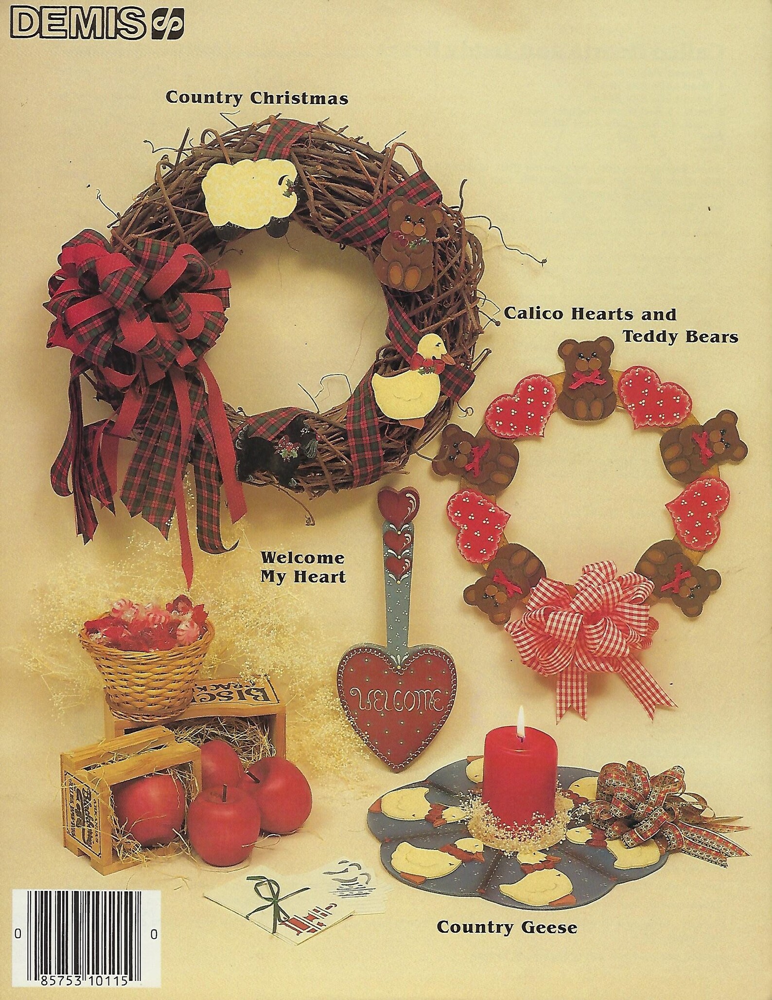 Quick and Easy Folk Art Country Decor Vintage Painting Craft Etsy