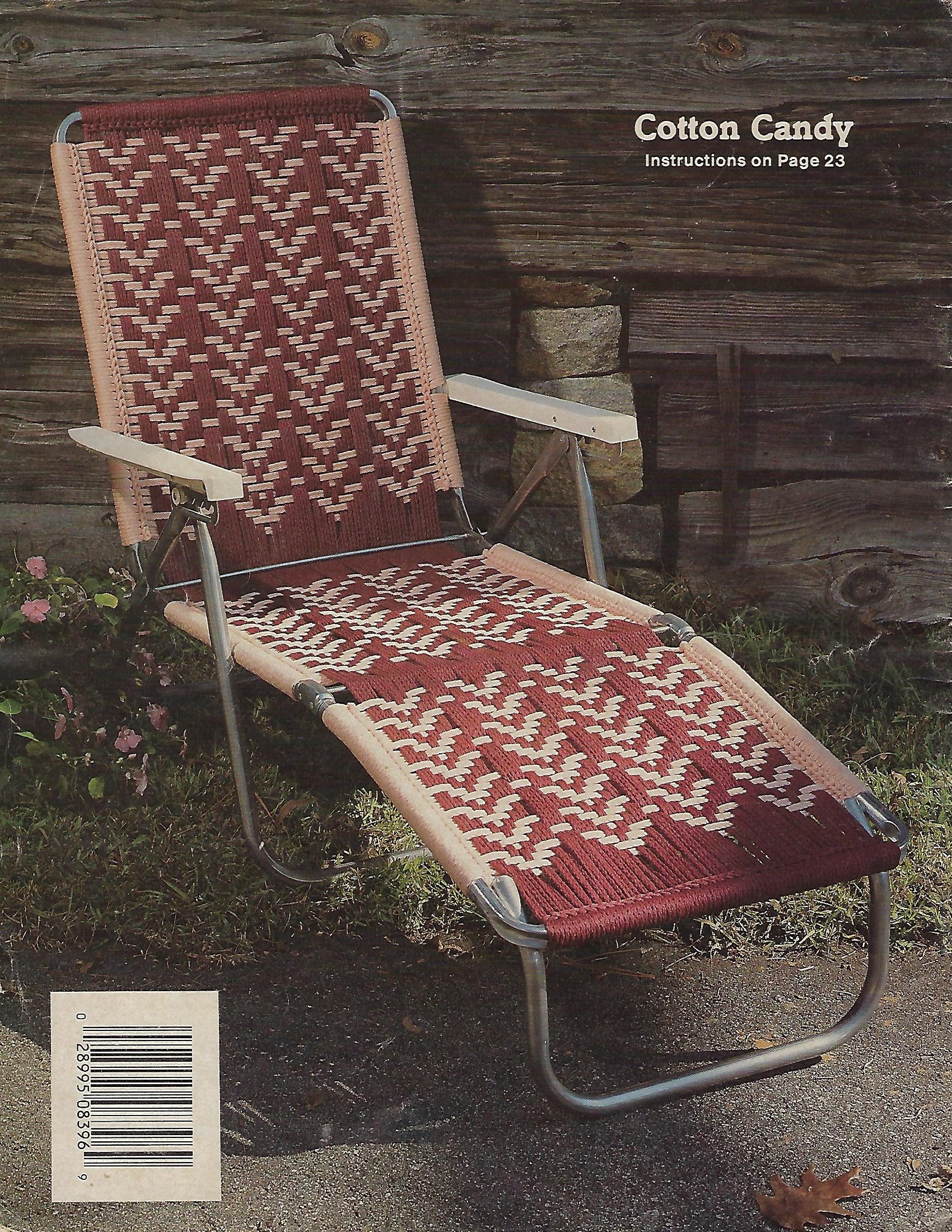 PDF ONLY Patio Chair Favorites Lawn Chair Weaving Downloadable Etsy