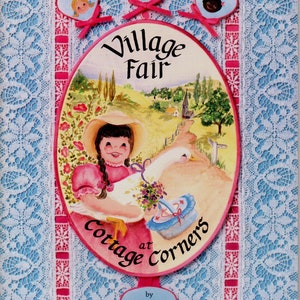 Pamela Publications presents Village Fair at Cottage Corners Vintage Decorative Painting Craft Book