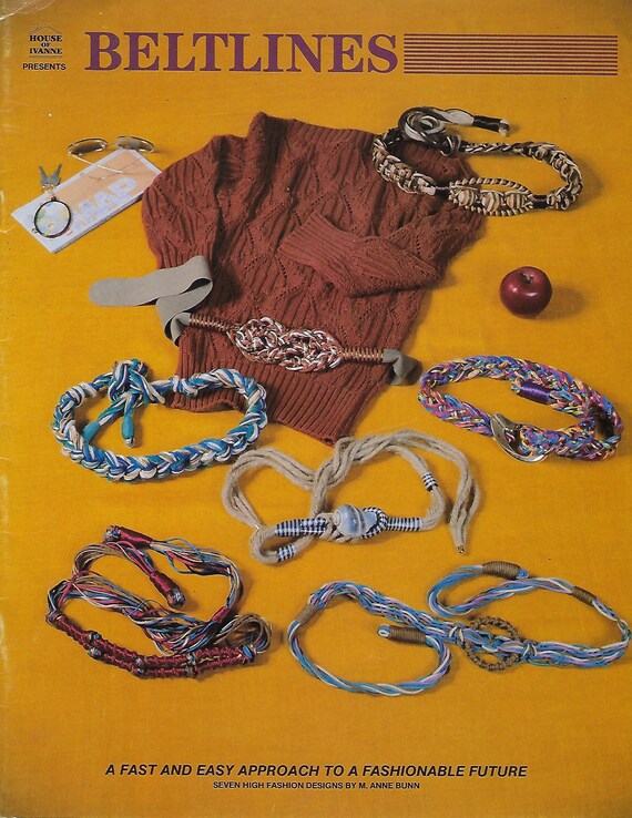 Beltlines Fashion Belt Patterns Using Macrame, Crochet  display picture 3