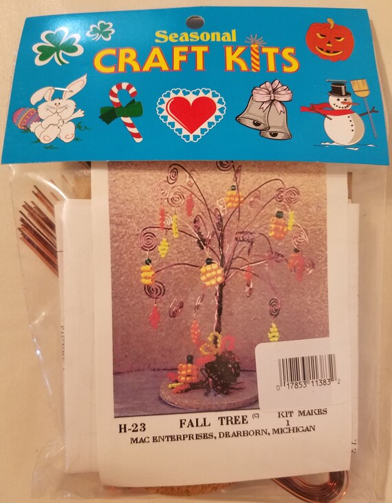 Large White Cross Beaded Wire Christmas Ornament Craft Kit Mac Enterprises VTG
