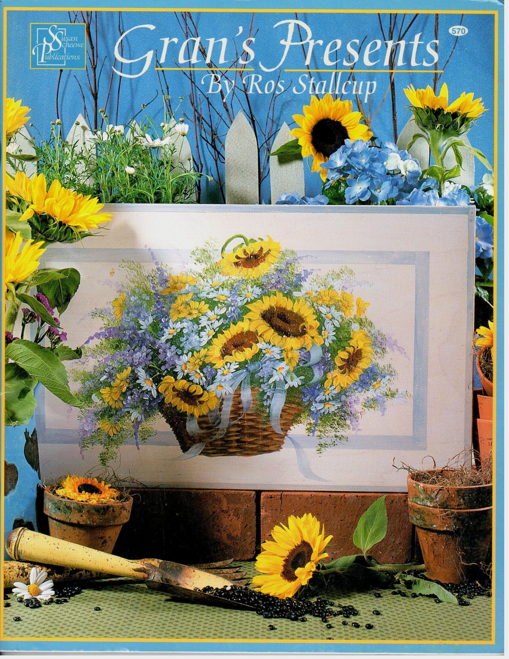 Gran's Presents Ros Stallcup Decorative Painting Craft Book Fruit and Flower Patterns