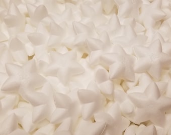 Lot of 25 Styrofoam 2-3/8" Polystyrene Dylite Stars Shapes Forms for Kids Crafts Christmas