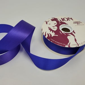 Offray Double Face Satin 1 1/2 inch x 50yd Ribbon Wine
