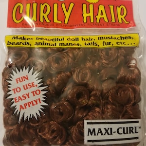 Vintage One & Only Creations Curly Doll Hair Maxi-Curl .90oz (25 Gramm)