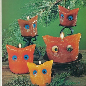 Magazine Vintage Yaley Enterprises - Bougies Sans Moule, 1973 USA