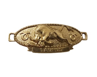 Taurus Bull Zodiac Astrologie Teken Silver Tone Metal Charm Armband Ketting Hanger Craft Sieraden