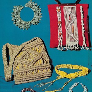 PHYSICAL BOOK Macrame Start to Finish Belt & Jewelry Patterns