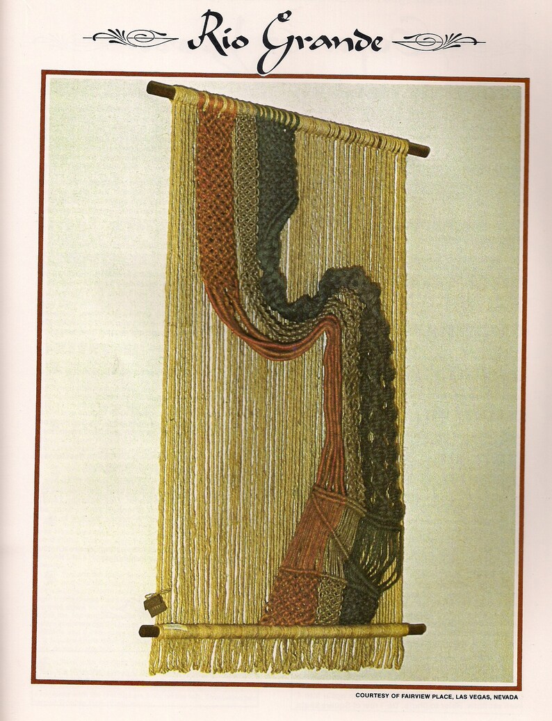 Livre De Macramé Hang It All - 3 Modèles Artisanaux - Occasion, Bon état