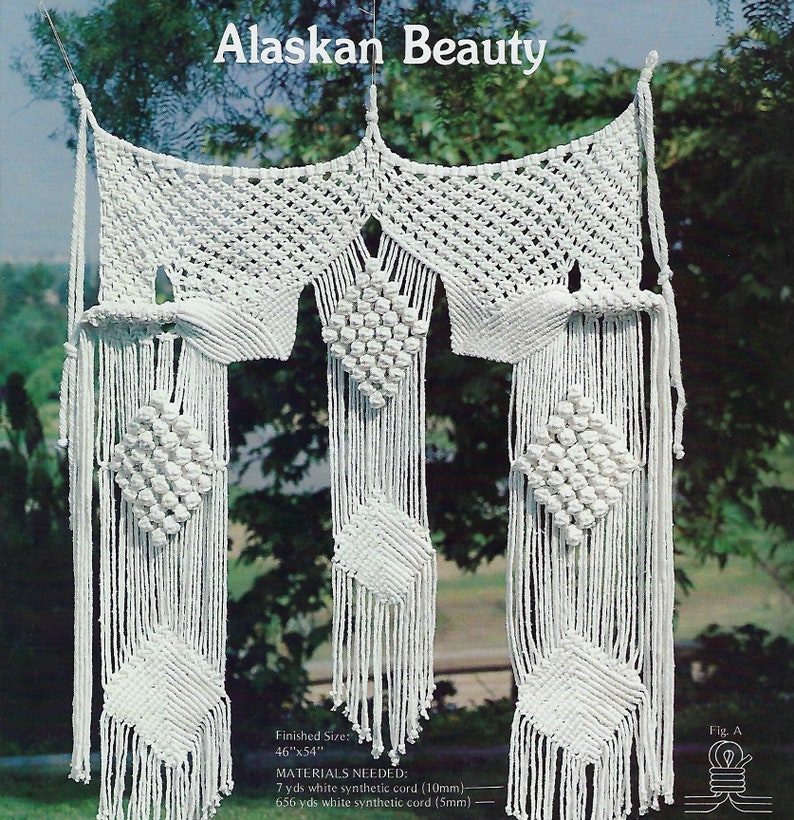 PDF ONLY Macrame Wall Hangings Patterns Craft Book Etsy