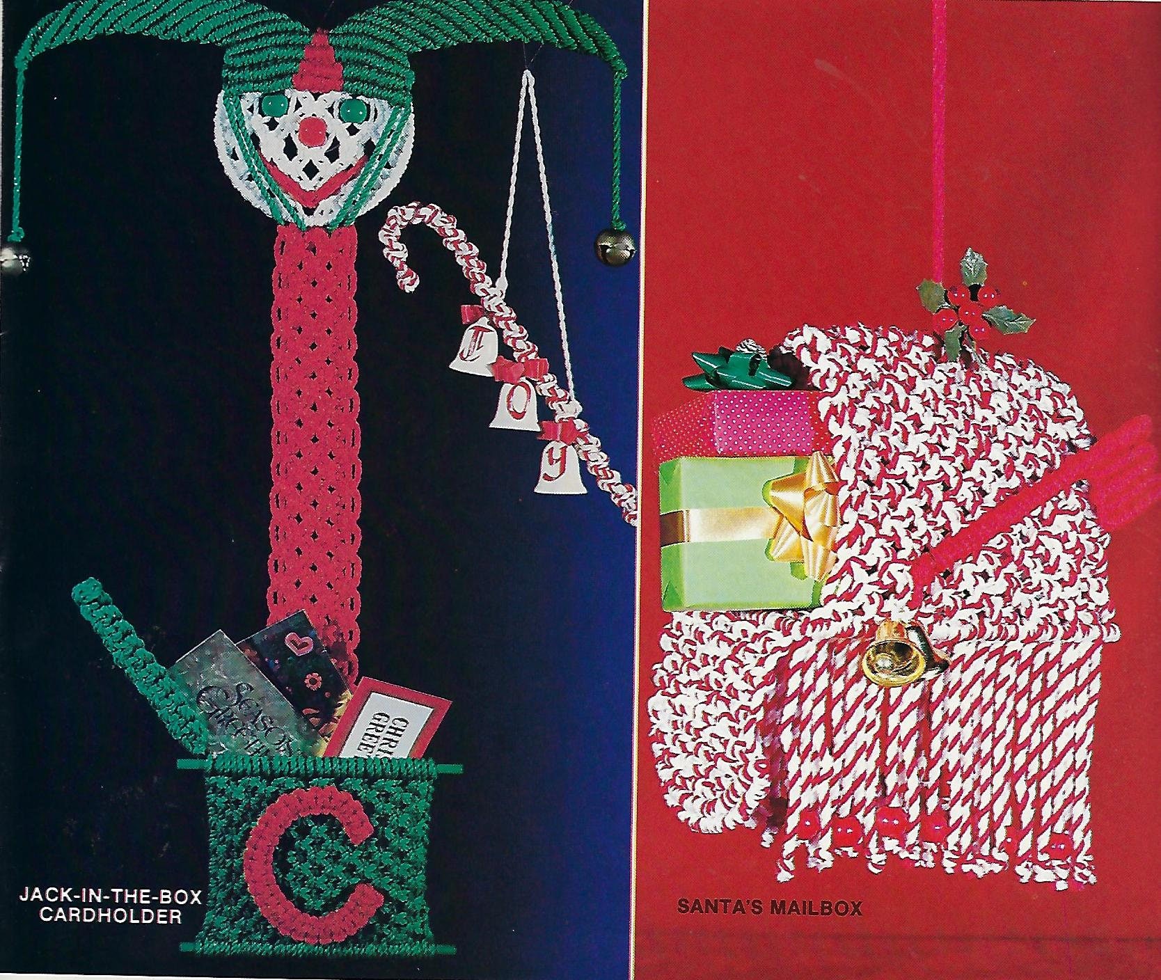 Livret De Macramé Vintage Craft Publications - 12 Tentures Murales & 4 Tables Suspendues