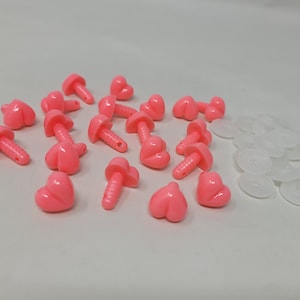 Pink Triangle Safety Noses for Amigurumi – Snacksies Handicraft