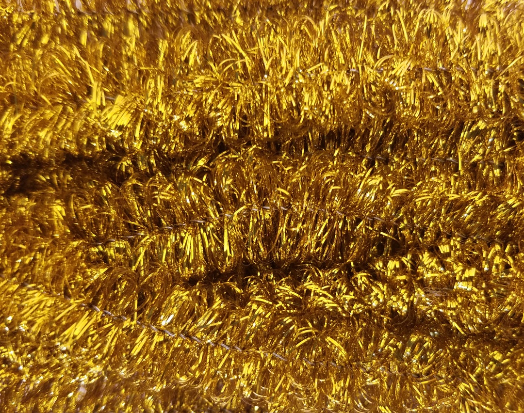 Buy Gold Tinsel Pipe Cleaners Online