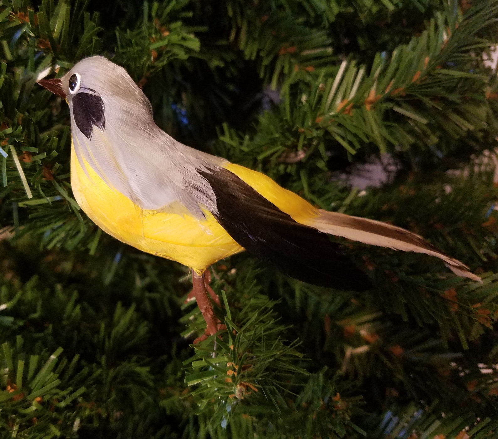 Pack de 4 pájaros artificiales realistas de 4 Bellied Etsy