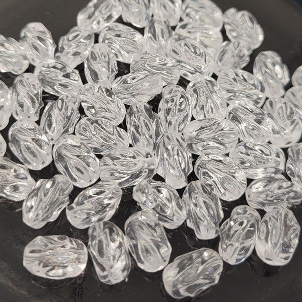 Oval Plastic Beads Etsy