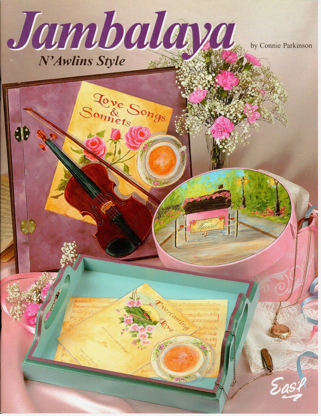 Jambalaya N'awlins Style Connie Parkinson Acrylic Decorative Painting Pattern Book Etsy