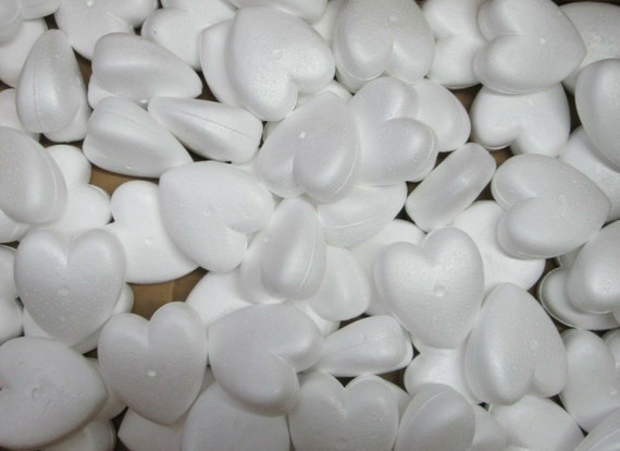 hearts for crafts Polystyrene Sphere Polystyrene Shapes Foam Heart for  Crafts