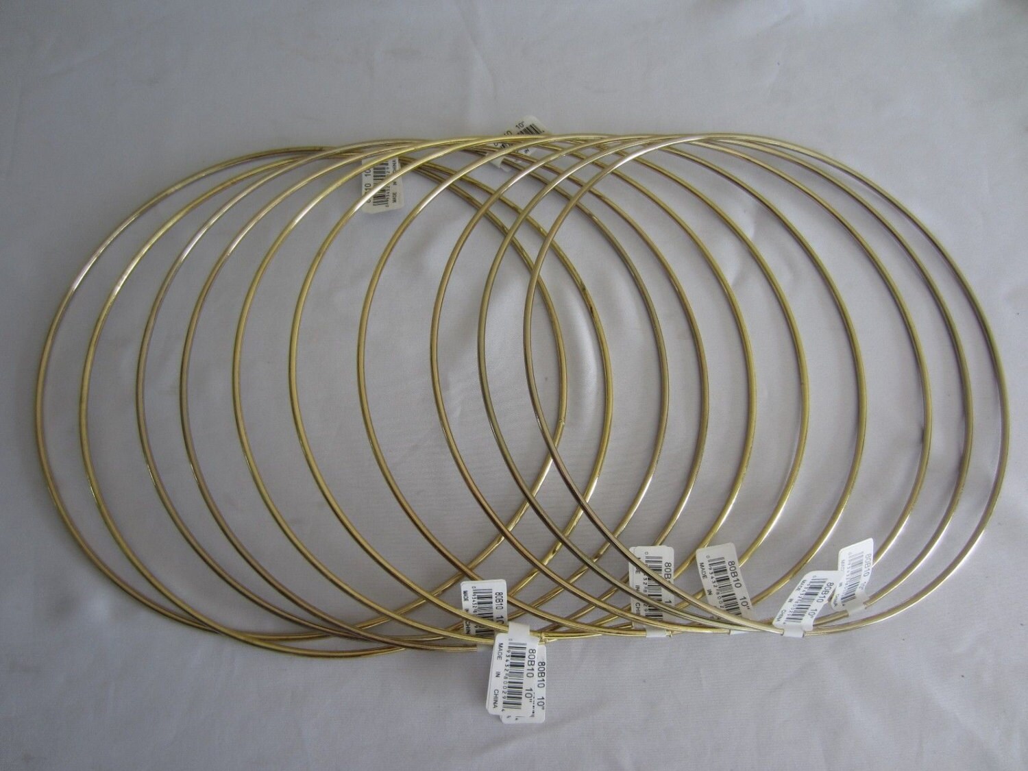  Metal Rings Hoops Macrame Rings for Dream Catcher and Crafts  (Gold, 6 Inch) : Arts, Crafts & Sewing