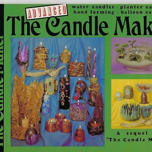Advanced The Candle Maker Vintage 1970&#39;s How to Craft Instruction Book Patterns