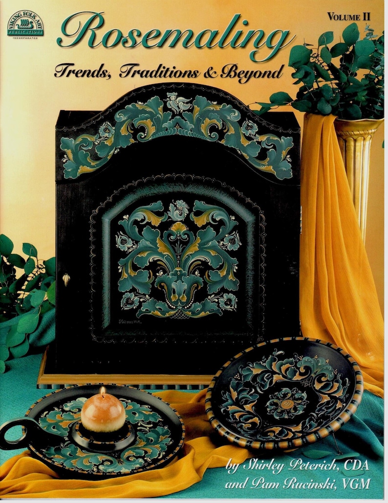 Rosemaling Trends, Traditions & Beyond Volume II Acrylic Decorative ...