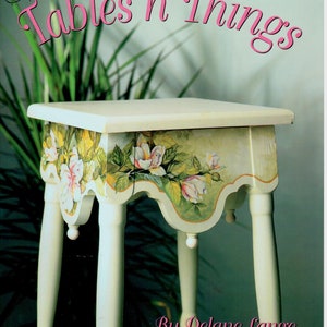 DeLane Paints Tables N Things Lange Decorative Painting Patterns Craft Book