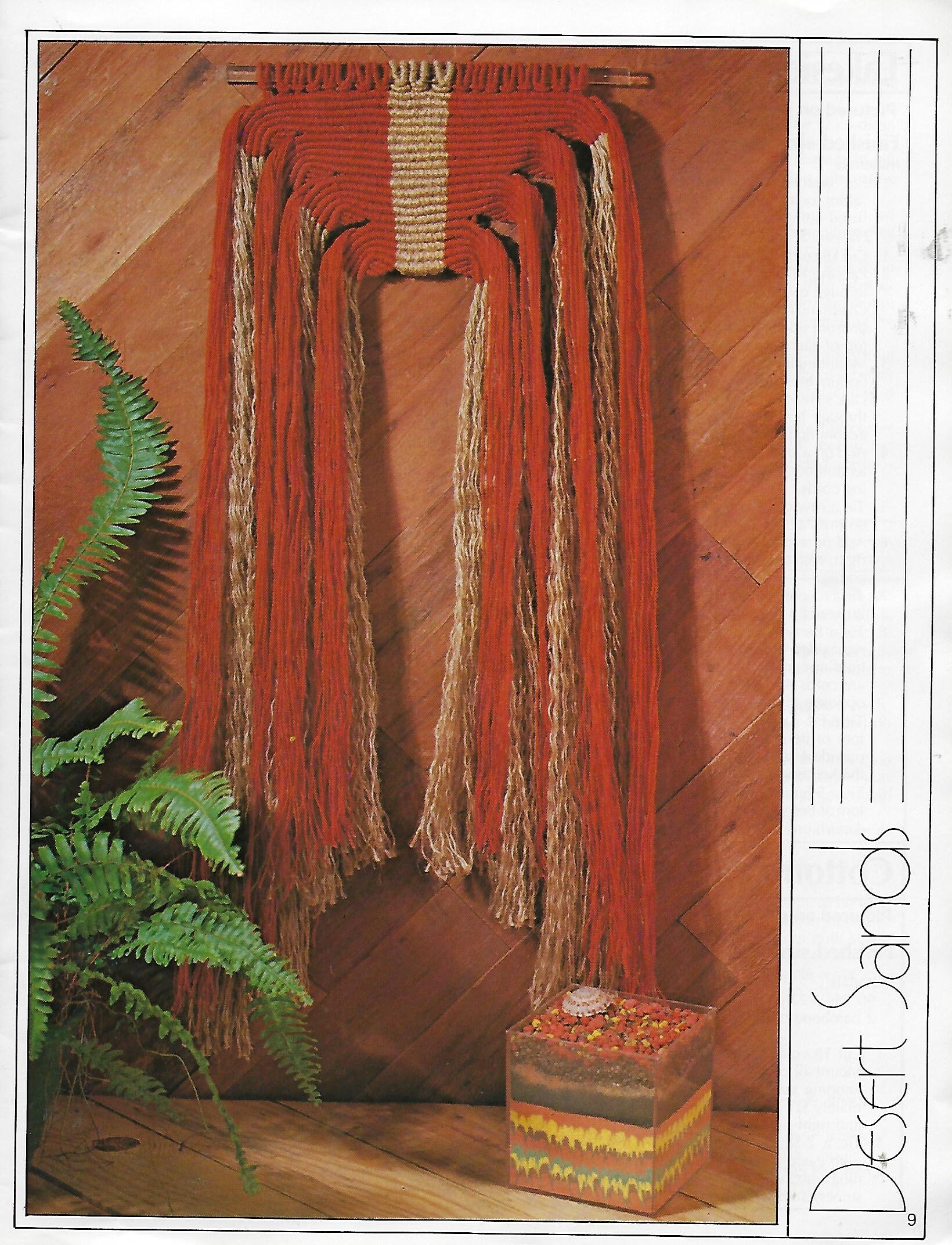 PDF ONLY Macrame Wall Art for Small Spaces Wall Hangings | Etsy