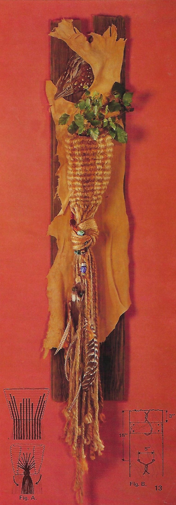 PDF ONLY Easy to Weave Wall Decorations Weaving Book Downloadable