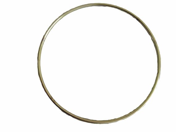 Darice Gold Metal Macrame Ring 10