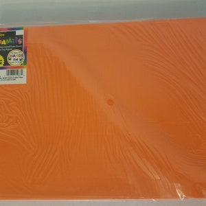 Pack of 10 Darice Foamies Assorted Color Craft Foam Sheets 2mm Thick (9 x 12 inches)