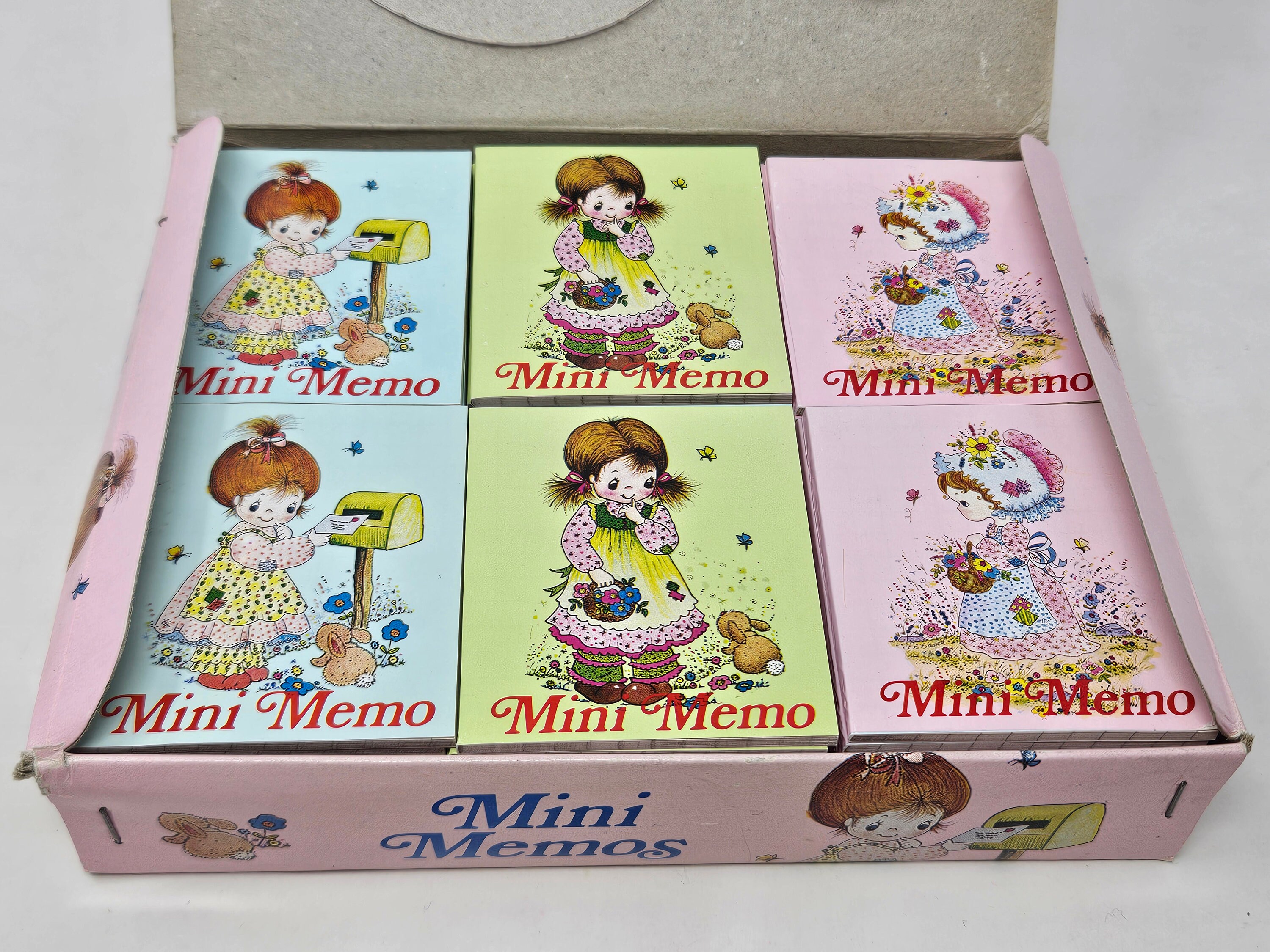 Box of 72 New Vintage 1980's Mini Memo Notebooks Notepads School ...