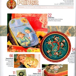 The Decorative Painter Magazine September/October 2003 Issue 5 Decorative Painting Patterns image 2